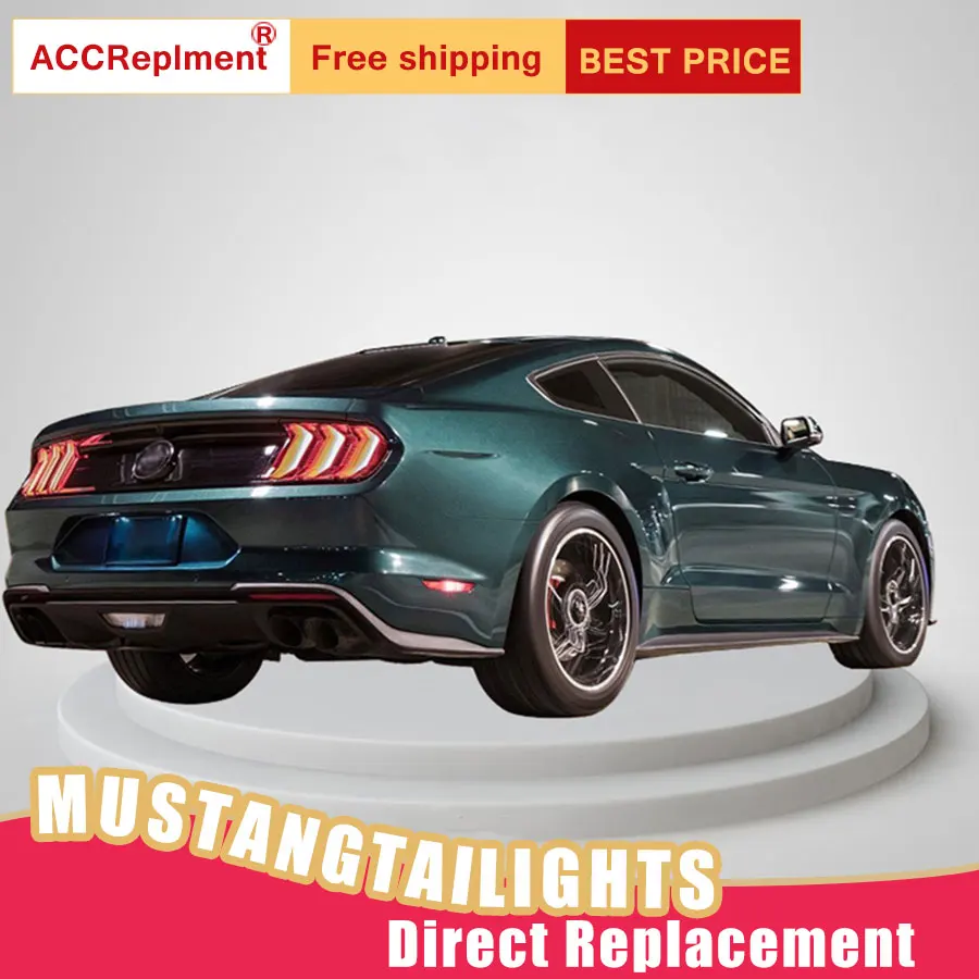 Новый светодиодный фонарь светильник s в сборе для Ford Mustang 2015 2019 задний стоп