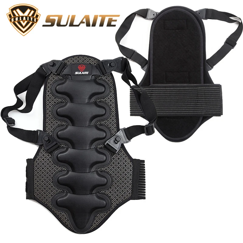 Preise SULATE Motorrad Zurück Rüstung Schutz Motocross Bike Klettern Ski Skate Snowboard Radfahren Zurück Protector Körper Wirbelsäule Armour