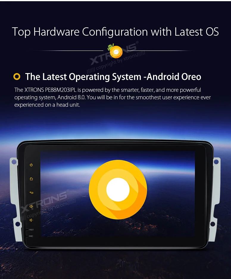 Discount 8" Android 8.0 OS Car Multimedia Navigation GPS Radio for Mercedes-Benz A-Class W168 1998-2002 & CLK-Class W209/C209 1998-2004 6