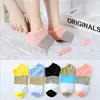 5 Pairs Women Socks Solid Striped Cotton Ankle Socks Summer Autumn Casual Lady Gril Short Socks ► Photo 3/5