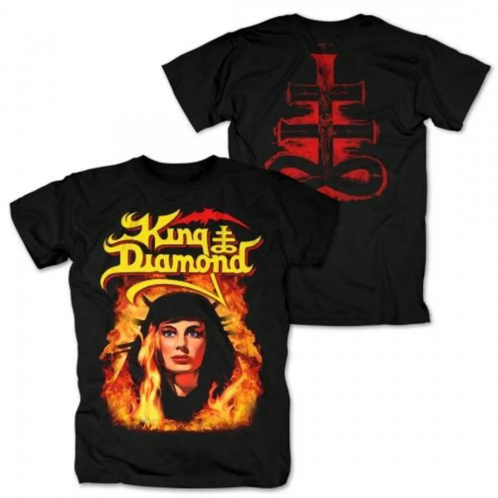 

KING DIAMOND cd cvr FATAL PORTRAIT Official SHIRT New mercyful fate