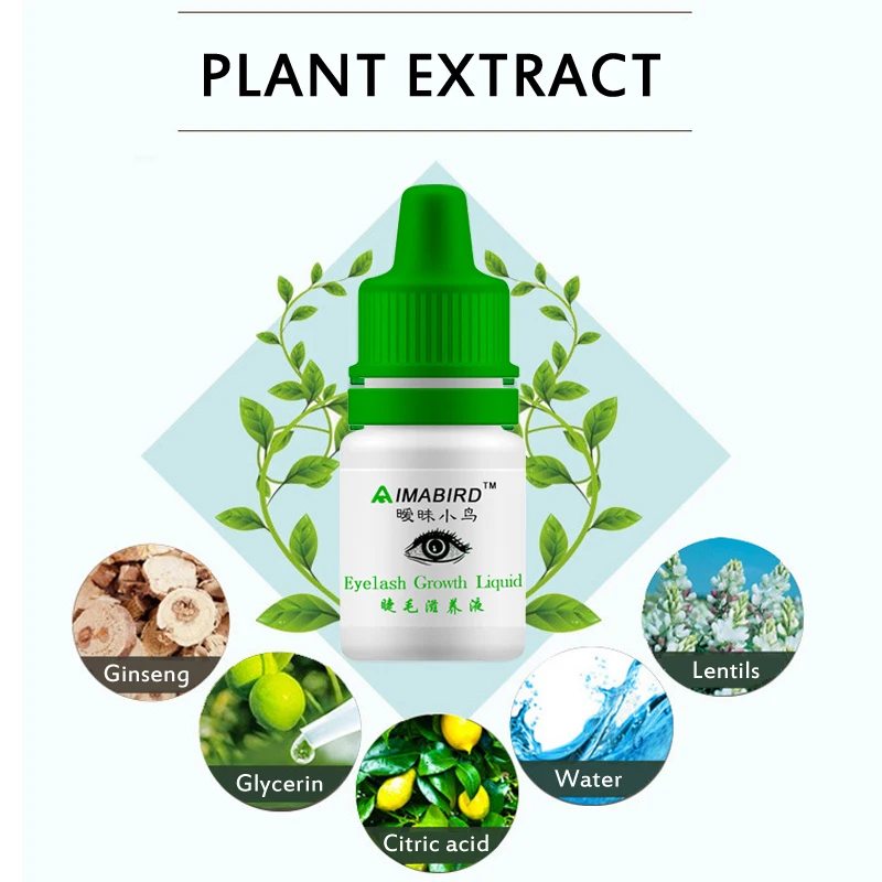 2 шт./лот средство для роста ресниц питательное жидкое лечение натуральные ресницы тушь для ресниц сыворотка для роста бровей Борода линия для ухода за глазами