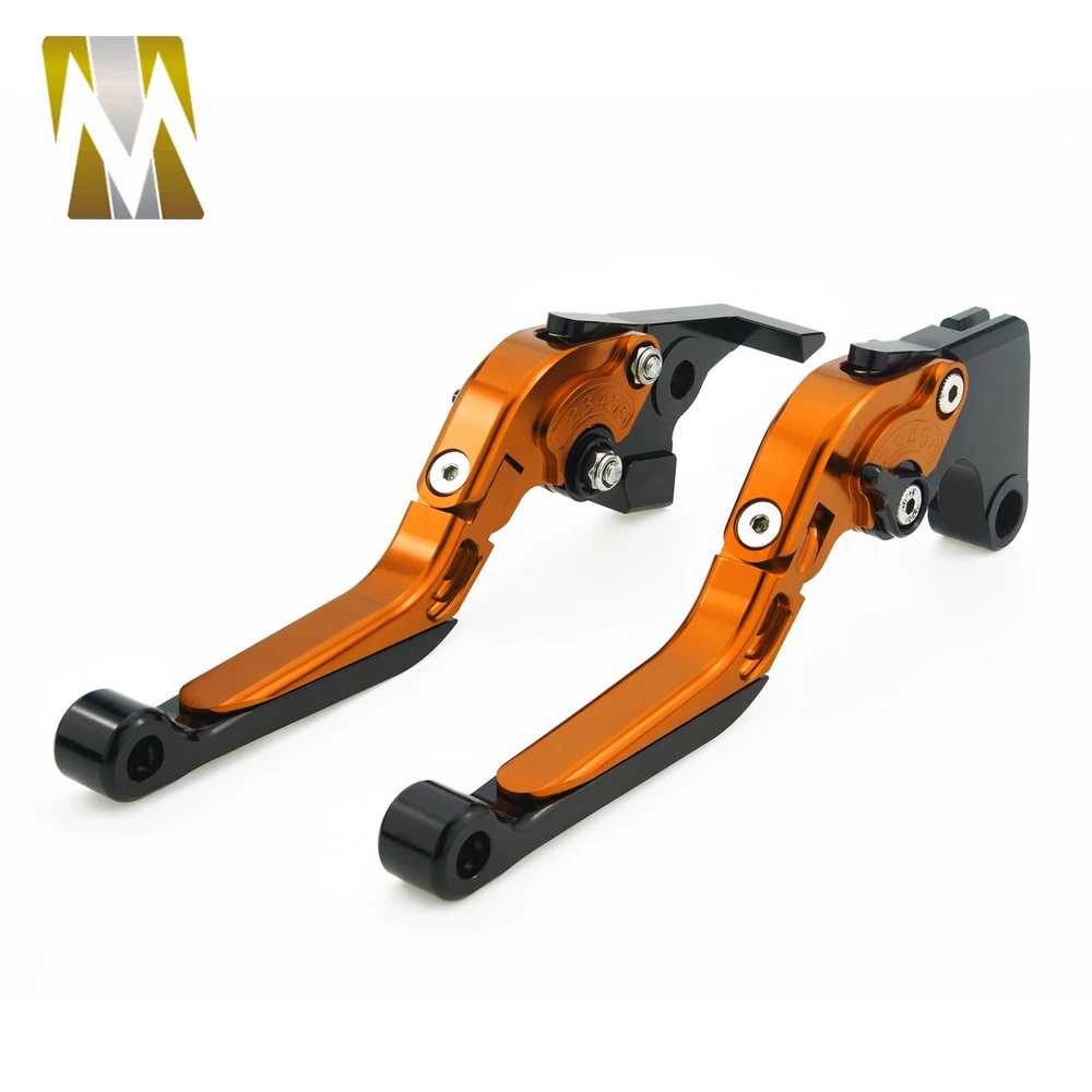 For Yamaha MT07 MT09 FZ1 FZ6 FAZER FZ6R XJ6 DIVERSION Folding Extendable Adjustable Brakes Clutch Levers CNC Aluminum (3)