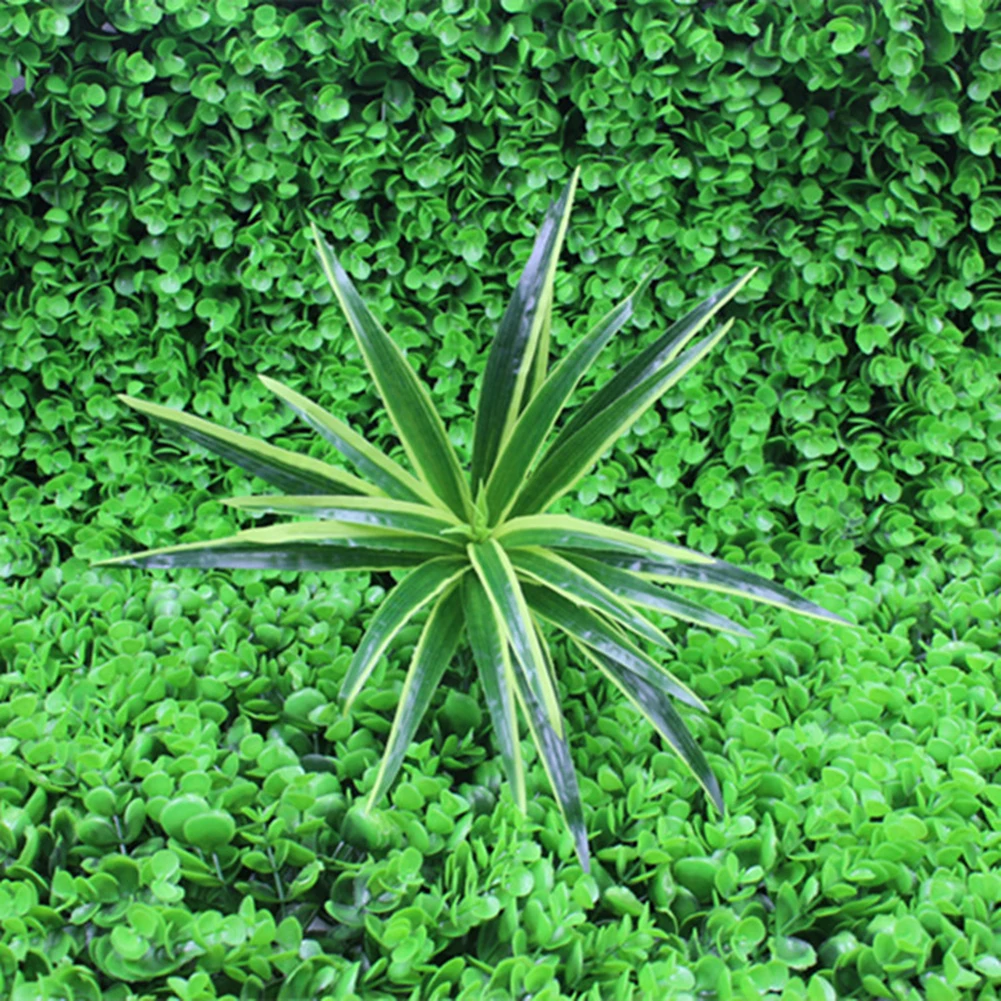 3 Pieces Artificial Plants Green Wall Decoration Accessories Simulation Green Plant Home Garden Decor Spring Grass Plastic Plant