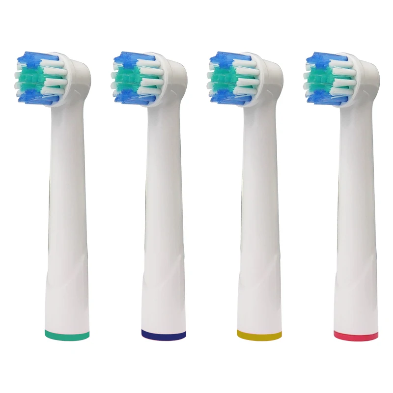 

4PCS Oral B Electric Toothbrush Replacement Heads Compatible For Braun Sensitive Clean/ Vitality/PRO Health tooth brush SB-17A