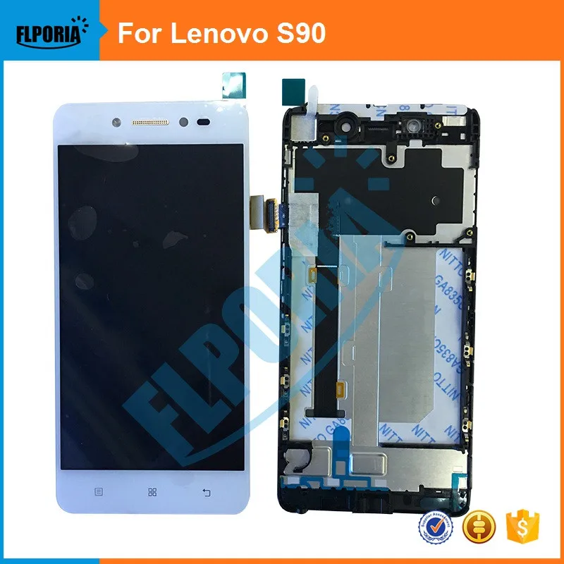 

1PCS For Lenovo S90 LCD Display With Touch Screen Digitizer With Frame Assembly Replacement Parts