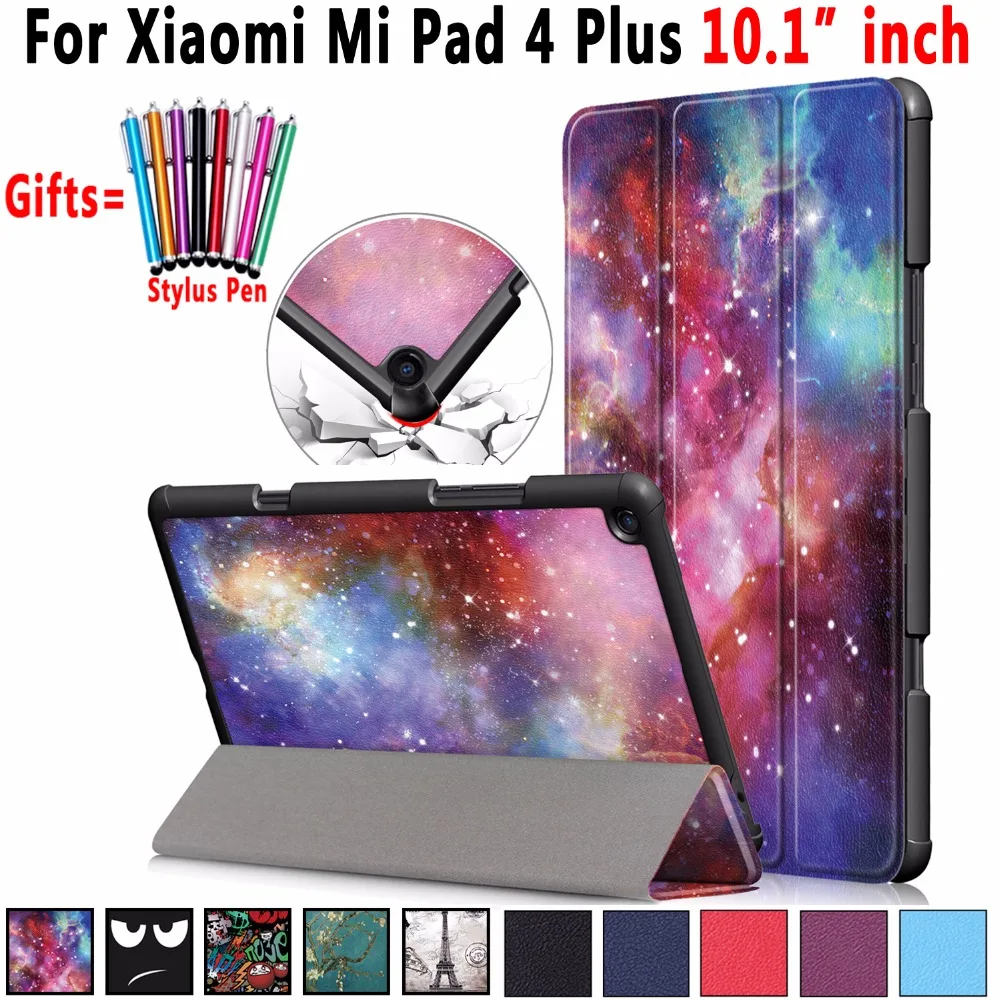 Buy Case For Xiaomi Mi Pad 4 / MiPad 4 Plus 10.1 inch Smart Tablet Leather
