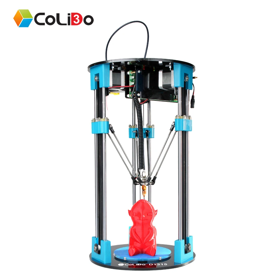  CoLiDo D1315 3D Printer FDM Technology Exceed the Limits Delta Printer With Free PLA Filament And USB 