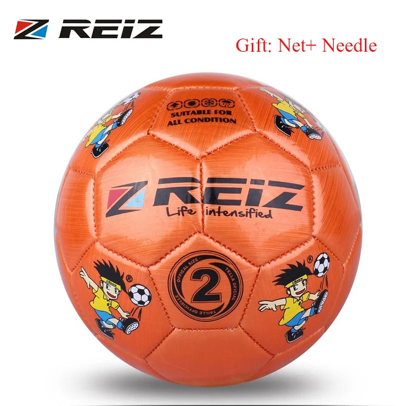 REIZ 14CM Circumference Kindergarten Kids Children font b Football b font Training Balls Anti Slip Training