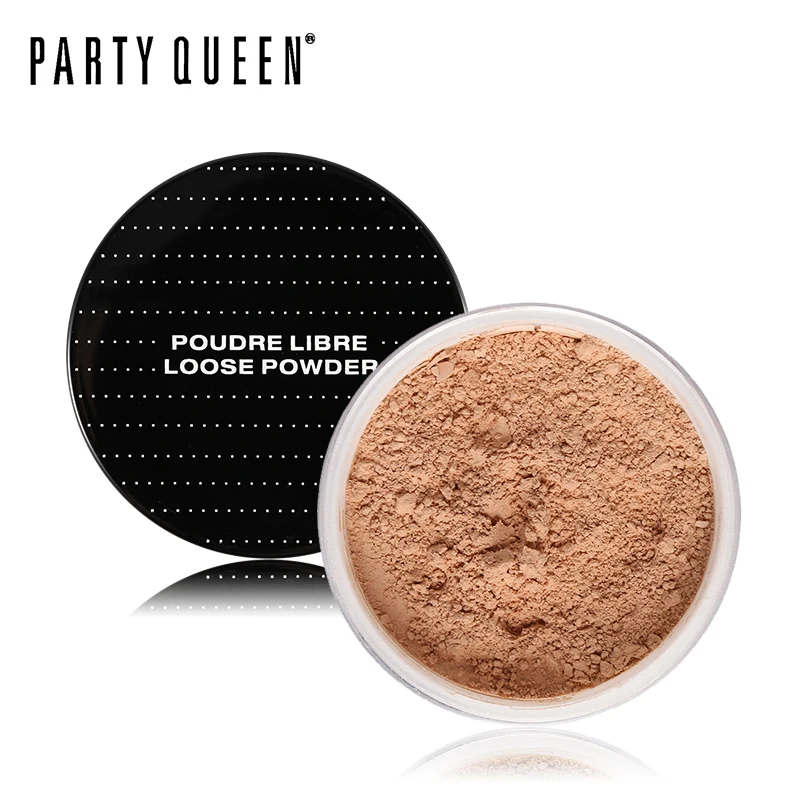 Party Queen Mineral Ultra Definition Loose Setting Powder 3 Color SPF 15 Oil-Control Finish Powder Makeup Superfine Sheer Finish