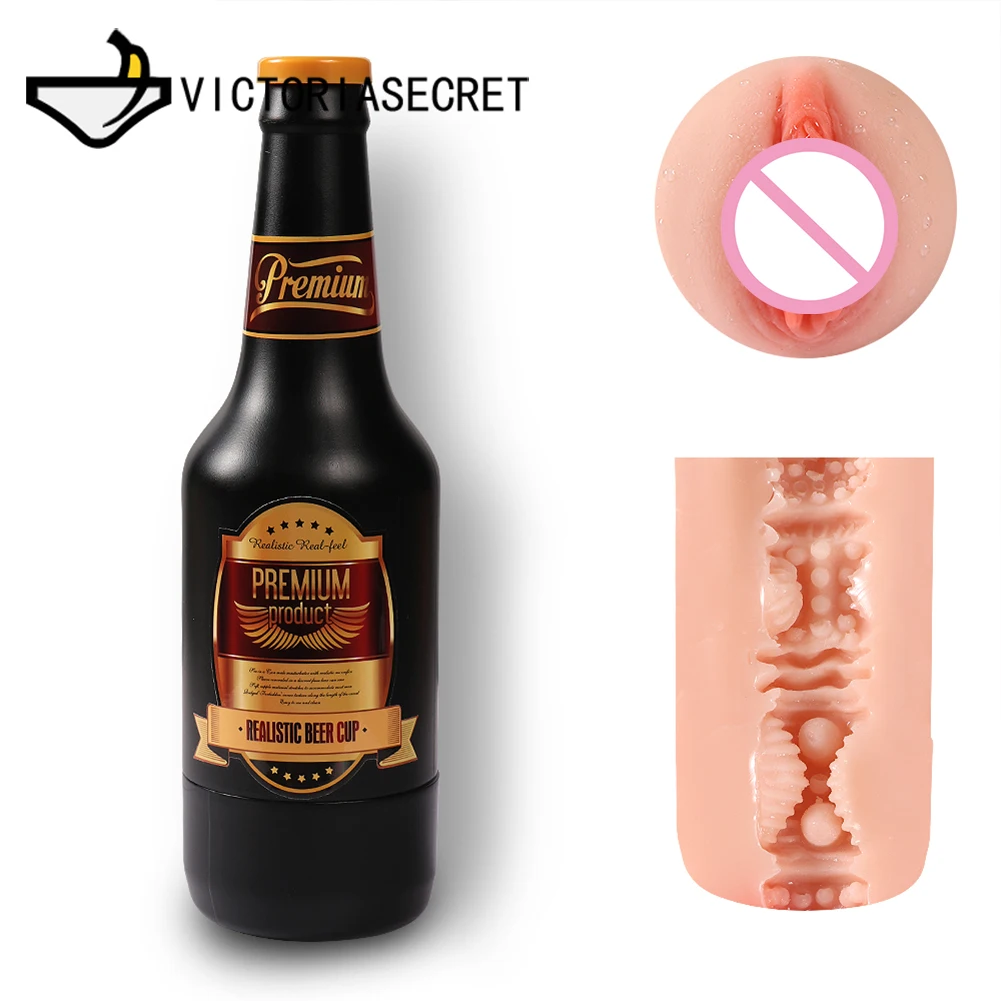 Male Masturbator Silicone Erotic Goods Masturbation Sex Pussy Toy Realistic Vagina Big Dildo Adults Toys For Men Penis Sex Shop
