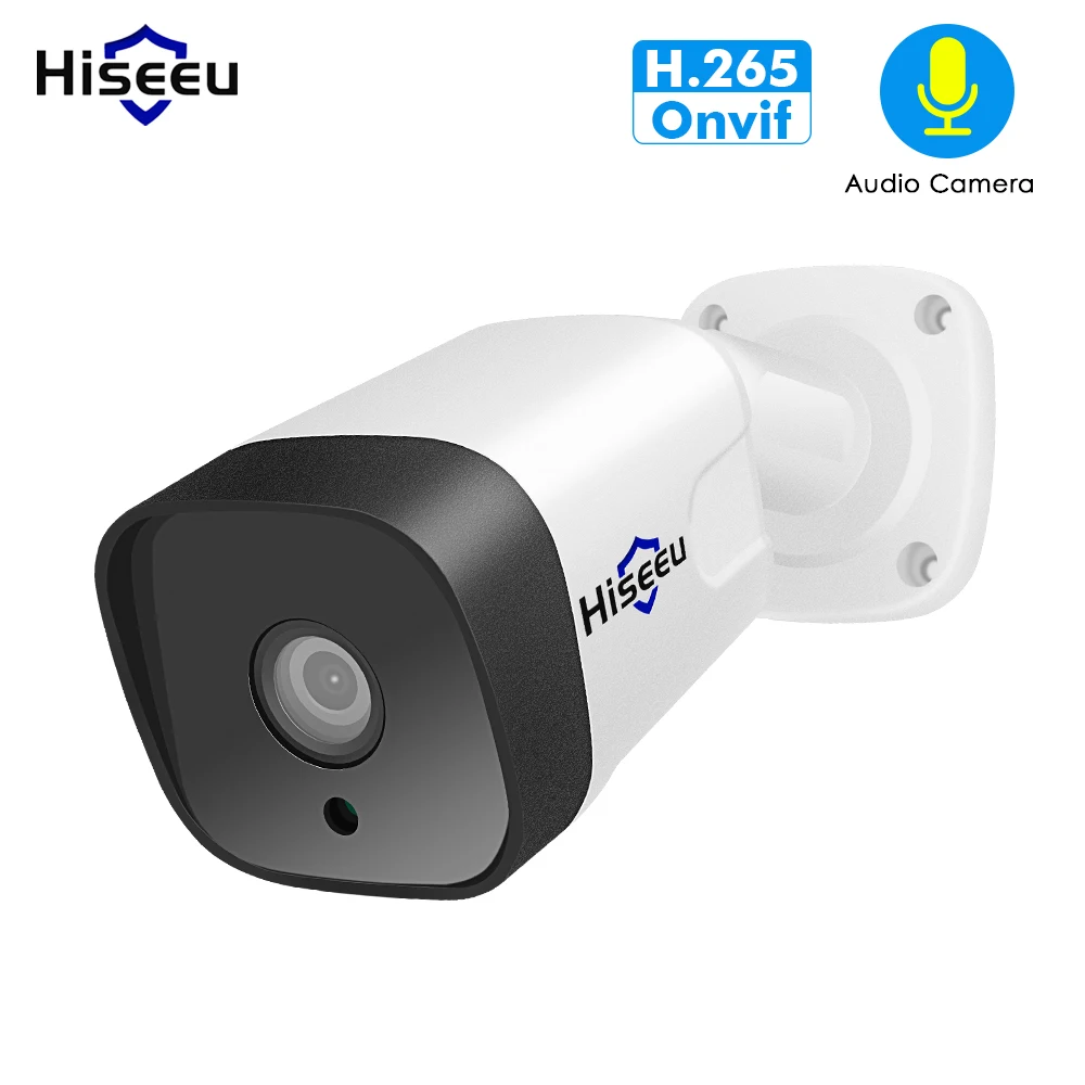 1080P 2.0MP Bullet POE IP Camera audio ONVIF Waterproof network security camera Outdoor home video surveillance | Безопасность и