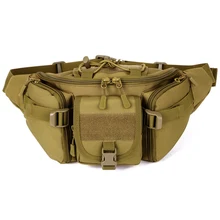 Caliente Del Hombro Al Aire Libre Táctico Militar Del Morral Que Acampa Viajar Senderismo Trekking Bolsa de Cintura