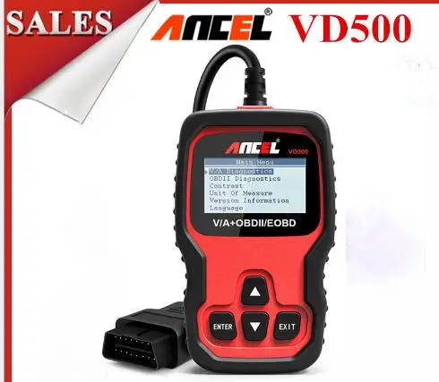 

Ancel VD500 OBD2 Scanner Car Diagnostics For Volkswagen for Audi Skoda Seat OBD 2 Scanner Airbag ABS Oil EPB Diagnostic Scanner
