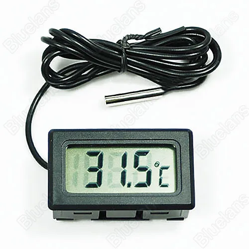 

New Mini Aquarium LCD Display Digital Thermometer Fish Tank Water Household Refrigerstor Thermometers 01IJ 3T8T