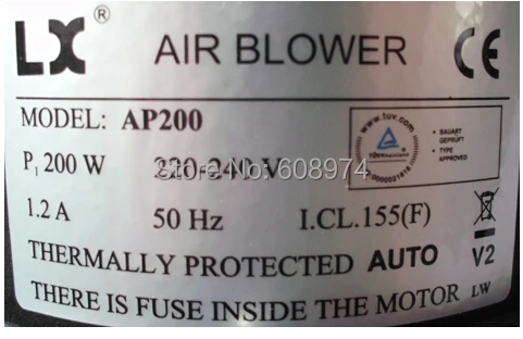 LX воздуходувка модель AP200 200W джакузи ванна бассейн AP200|blower brush|blower pumpblower electric |