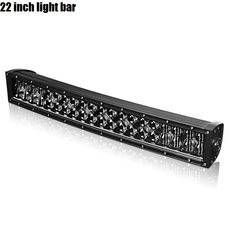 5D 22 32 42 дюйма 200 Вт 300 Вт 400 Вт двойной ряд изогнутые черные жемчужные линзы светодиодный светильник с Cree Led чип разъем DT для SUV ATV UTV - Цвет: 22 inch Led bar only