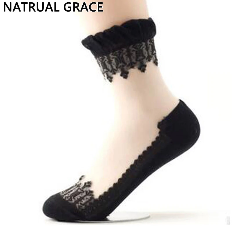 10 Парижа Новое поступление модные хрустальные шелковые принцесса устойчивые к образованию затяжек сетчатые весна лето Calcetines брендовые высококачественные кружевные женские носки