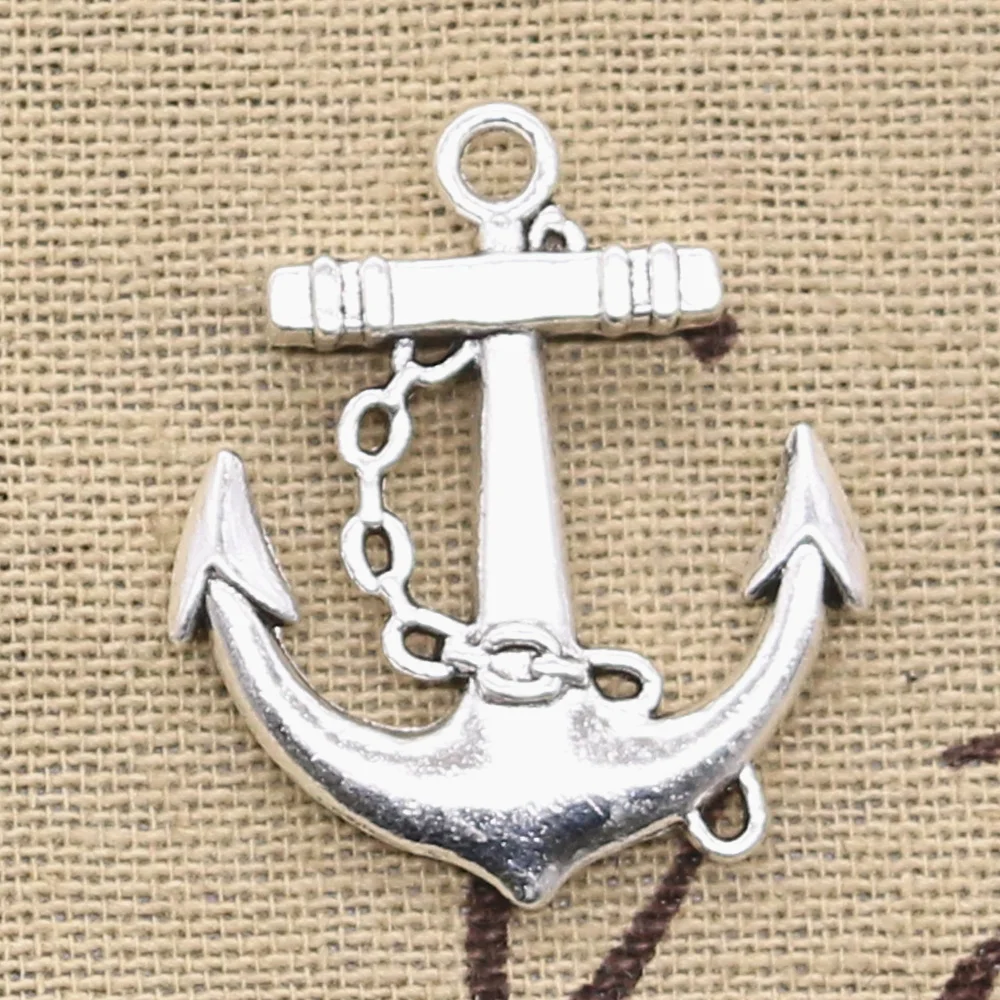 

4pcs Charms anchor sea 32x24mm Antique Making pendant fit,Vintage Tibetan Bronze,DIY bracelet necklace