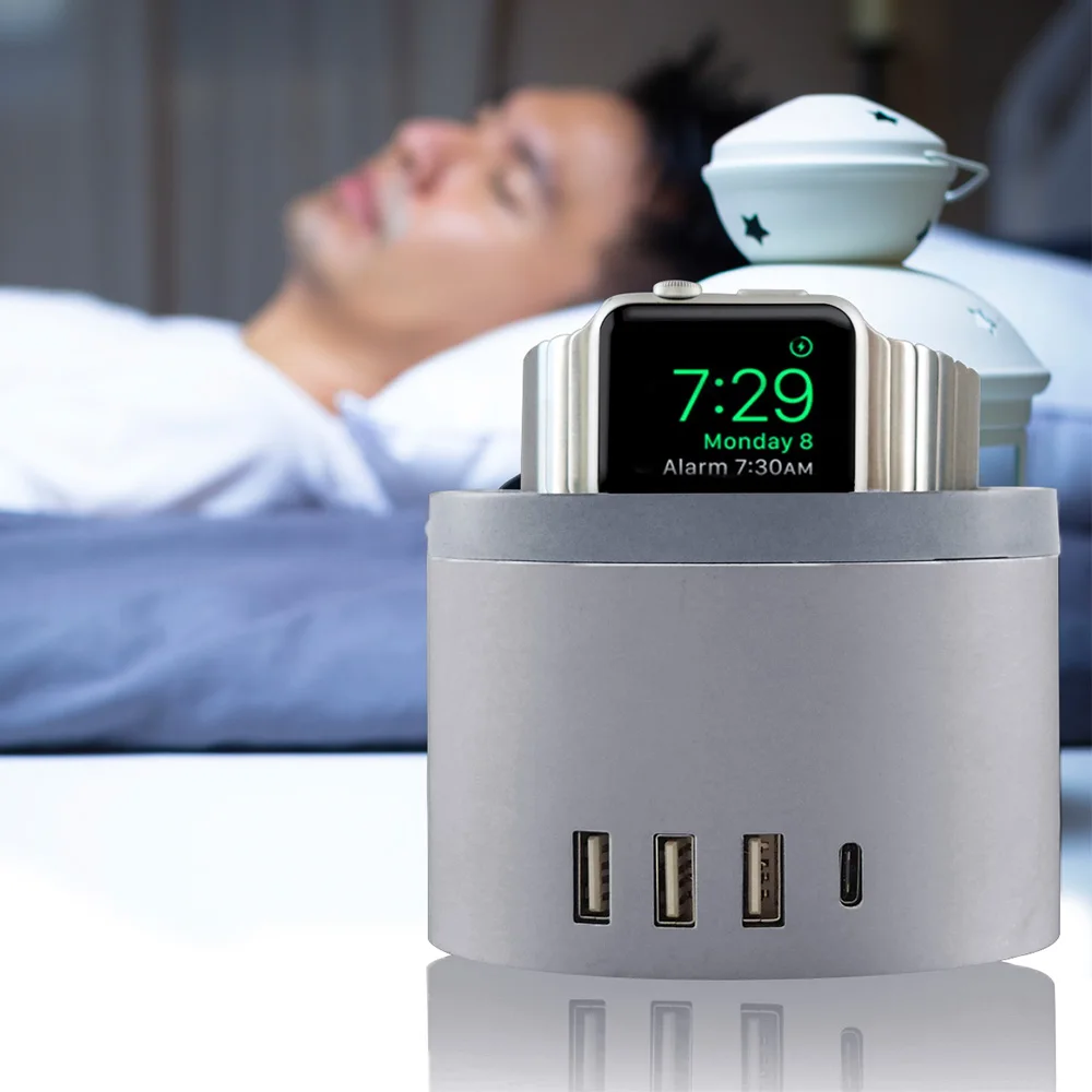 bilder für Besegad USB Typ C Port Hub Ladegerät Dock Station für Apple Uhr iPhone 6 6 S 7 iPad Samsung Galaxy Note 7 MacBook Tab zubehör bilder für Besegad USB Typ C Port Hub Ladegerät Dock Station für Apple Uhr iPhone 6 6 S 7 iPad Samsung Galaxy Note 7 MacBook Tab zubehör