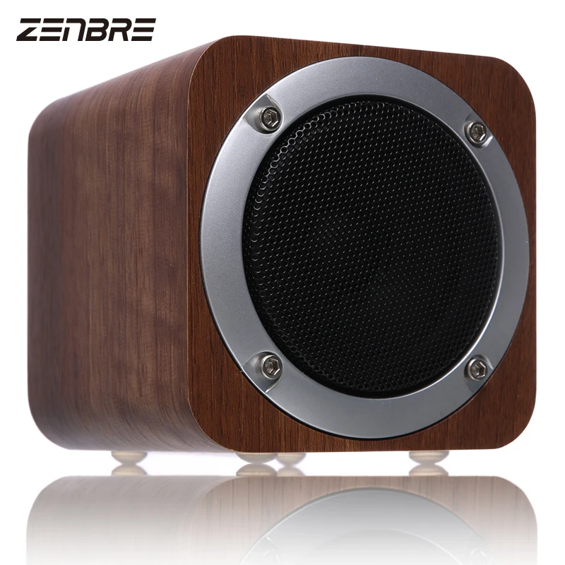 Bluetooth Динамик из дерева ZENBRE F3 6 Вт Портативный 4 1 s с 10 часов время воспроизведения