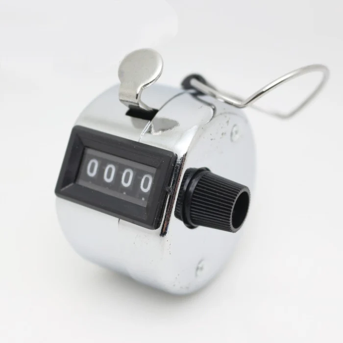 

1PC TH-8031B METAL 4digits mechanical manual handheld tally counter chanting counter Desktop counter