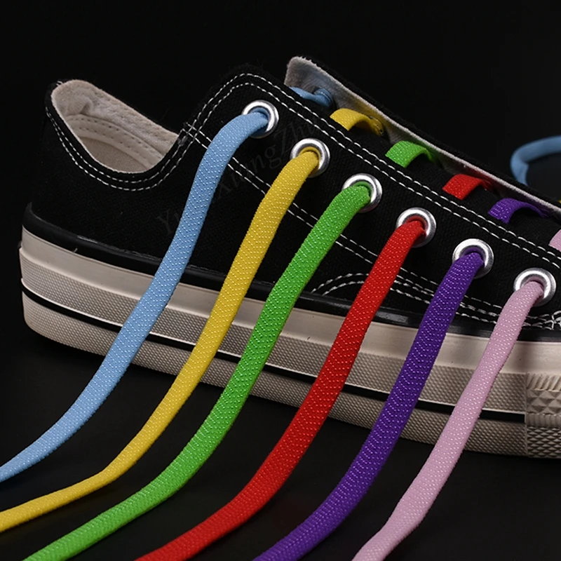 New Elastic 1Second Magnetic Locking ShoeLaces Creative Quick No Tie Shoe laces Kids Adult Unisex Shoelace Sneakers Shoe Laces