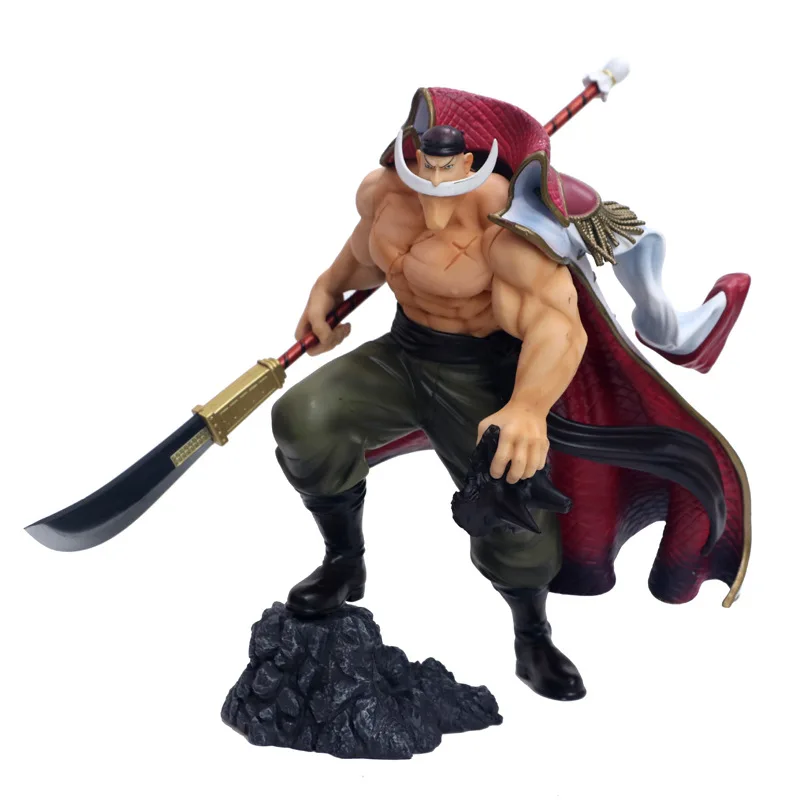 30 см ONE PIECE четырех императоров Эдвард Ньюгейт фигурка куклы игрушки фигурка из ПВХ, Коллекционная модель, H560