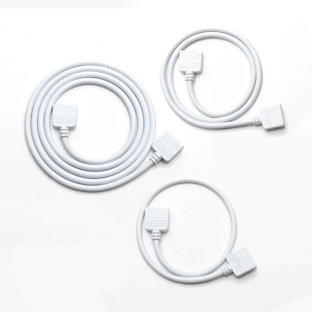 30CM-500CM 5PIN RGBW EXTENSION LED CONNECTORS CABLE Wire For 5050 SMD RGB+White/WW Strip Tape | Обустройство дома