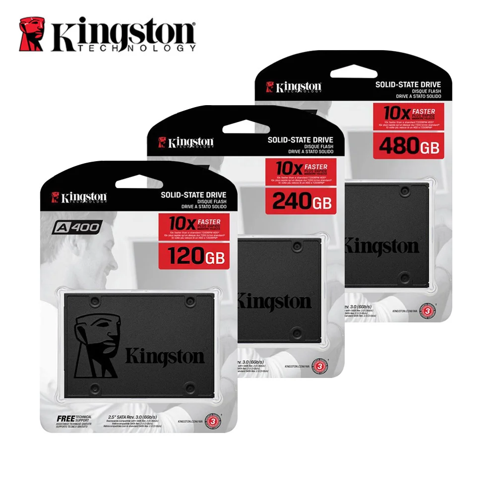 Kingston A400 480GB SSD SATA 3 2.5” Solid State Drive SA400S37 Tracking included