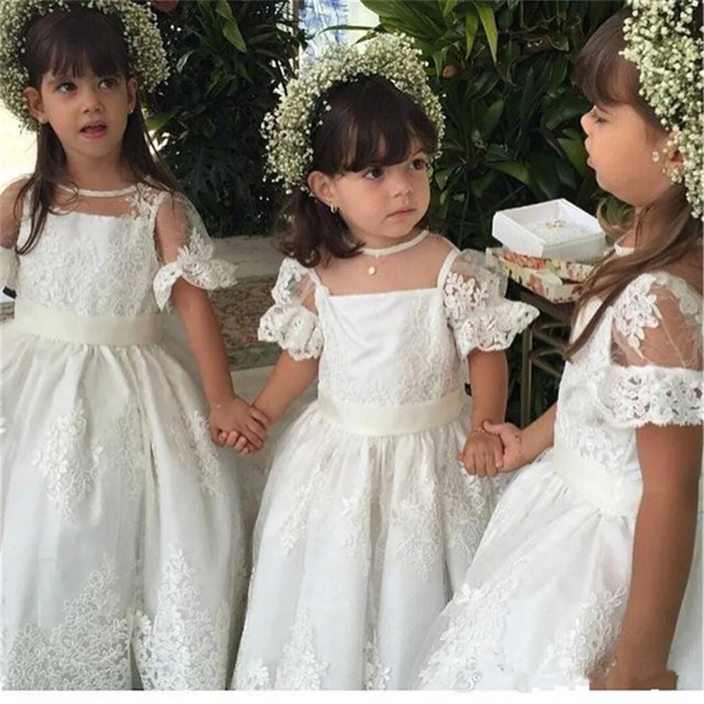 western flower girl dresses