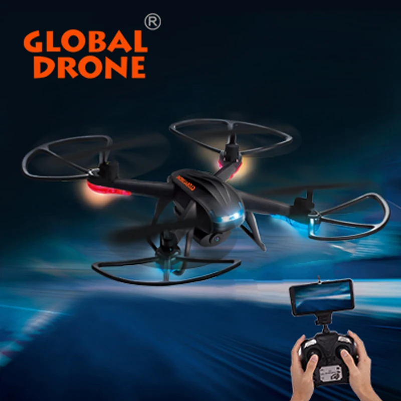 

GLOBAL DRONE GW007-2 Professional RC Helicopters drones can Carry with 720P HD Camera FPV Racing Quadcopter Dron RC Toys