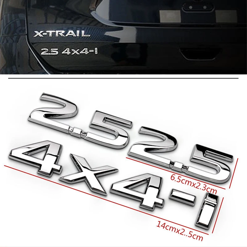 Авто металлический Стайлинг задний стикер украшение для Nissan X Trail Xterra Qashqai Sylphy