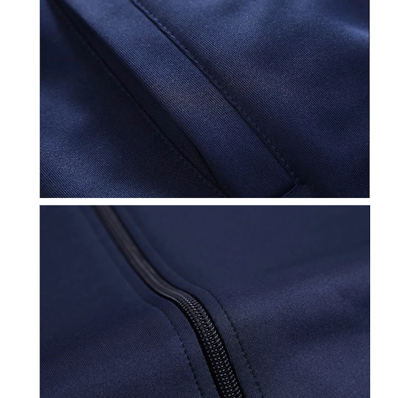 Costumes qhui Survêtement Vêtements Pantalon Automne Ensemble Hiver Printemps lan Hei 2 Tenue Mode bai De Sport 2017 Pièces Veste Hommes Décontractés vqHZxz