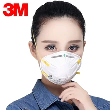 3 м 8210 защитная маска от пыли анти-частицы PM2.5 респиратор для работы респиратор N95 открытый маска велосипедиста 5/10 шт