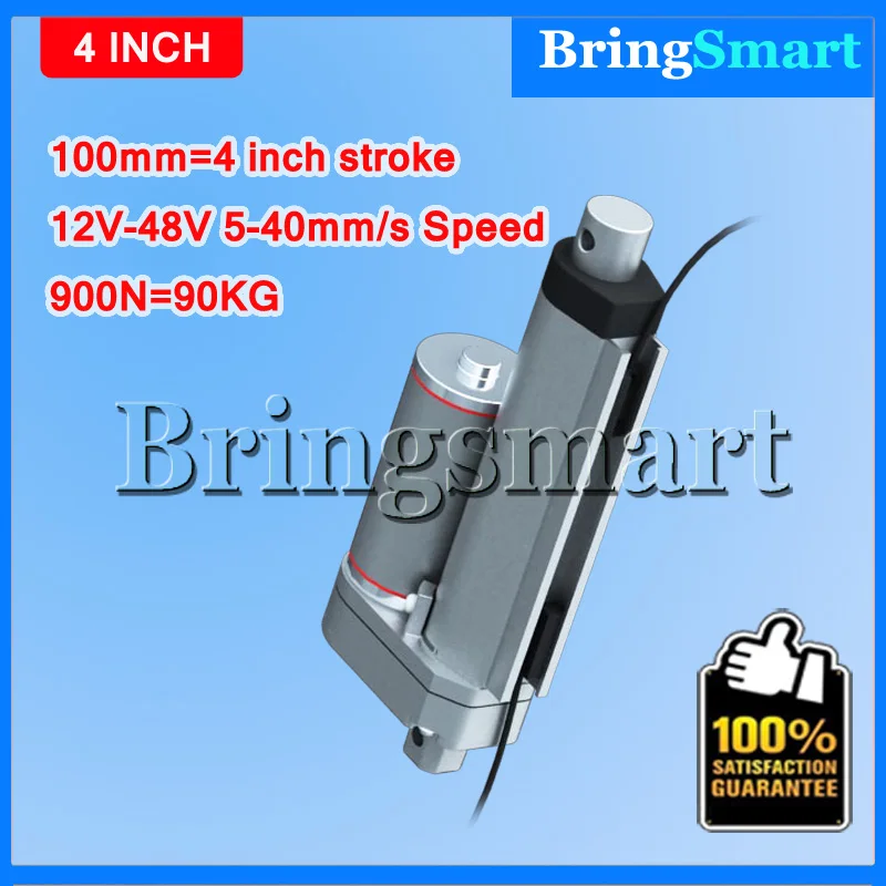 TGA X Stroke 100MM (4 Inch) Linear Actuator 12V 48V 50N 900N Speed 5