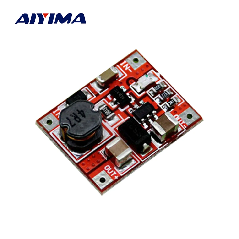 

Aiyima Boost Buck DC-DC 1-5V to 5.1-5.2V adjustable step up down Converter Module Solar Voltage dc-dc Converter power regulator