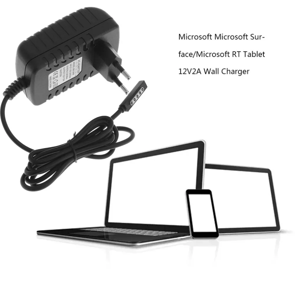 Компьютерное зарядное устройство для Microsofe Surface 2/rt зарядное устройство для планшета 12v2a24w зарядное устройство