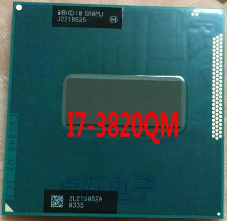 Процессор Intel CPU SR0MJ i7 3820QM Core Mobile для ноутбука 8 Мб PGA 2 7 ГГц до 3 бесплатная