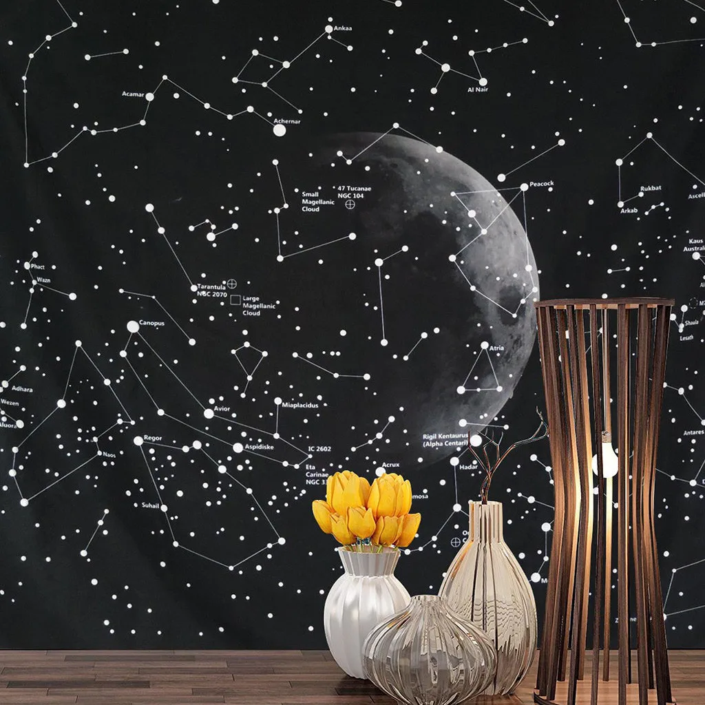 

tapestry wall hanging beach towel Starry Tapestry Family Tapestry Wall Hanging Home Art Decoration#XTN