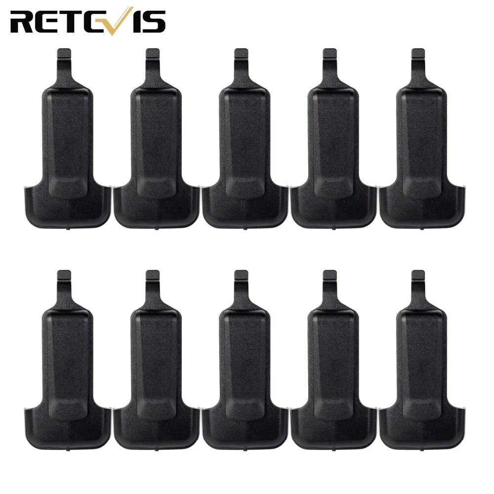 10 шт. Зажим для ремня Retevis RT22/WLN KD C1 Mini Walkie Talkie двухсторонняя рация J9121T|belt clip key ring|belt