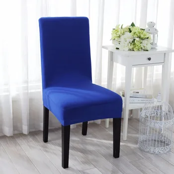 

100pcs/lot! Free ship by TNT! Spandex Chair Cover Stretch Restaurant Dining Chair Cover Removable Slipcover Meeting Room Chair