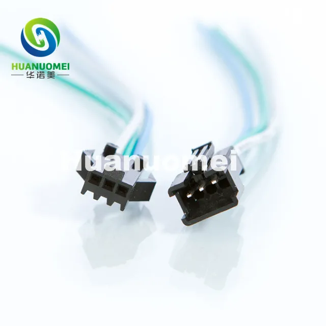 3Pins JST led connector 3P JST connector EL 3P 3 way pin multipole