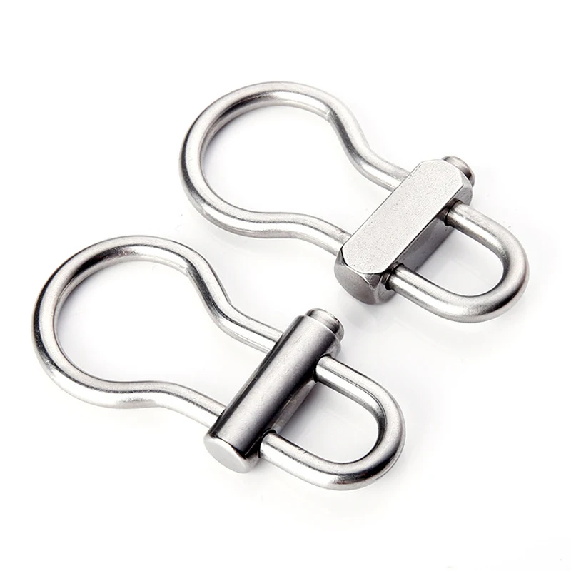 

304 Stainless Steel Key Ring Outdoor Small Tool Keychain EDC Key Ring