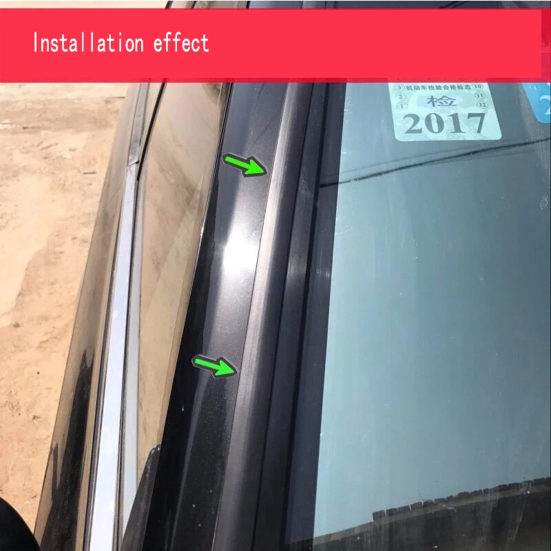 Лобовое стекло автомобиля края зазор резиновая звуковое уплотнение полосы стикер для Toyota Corolla Avensis RAV4 Yaris Auris Hilux Prius MG 3 ZR Buick