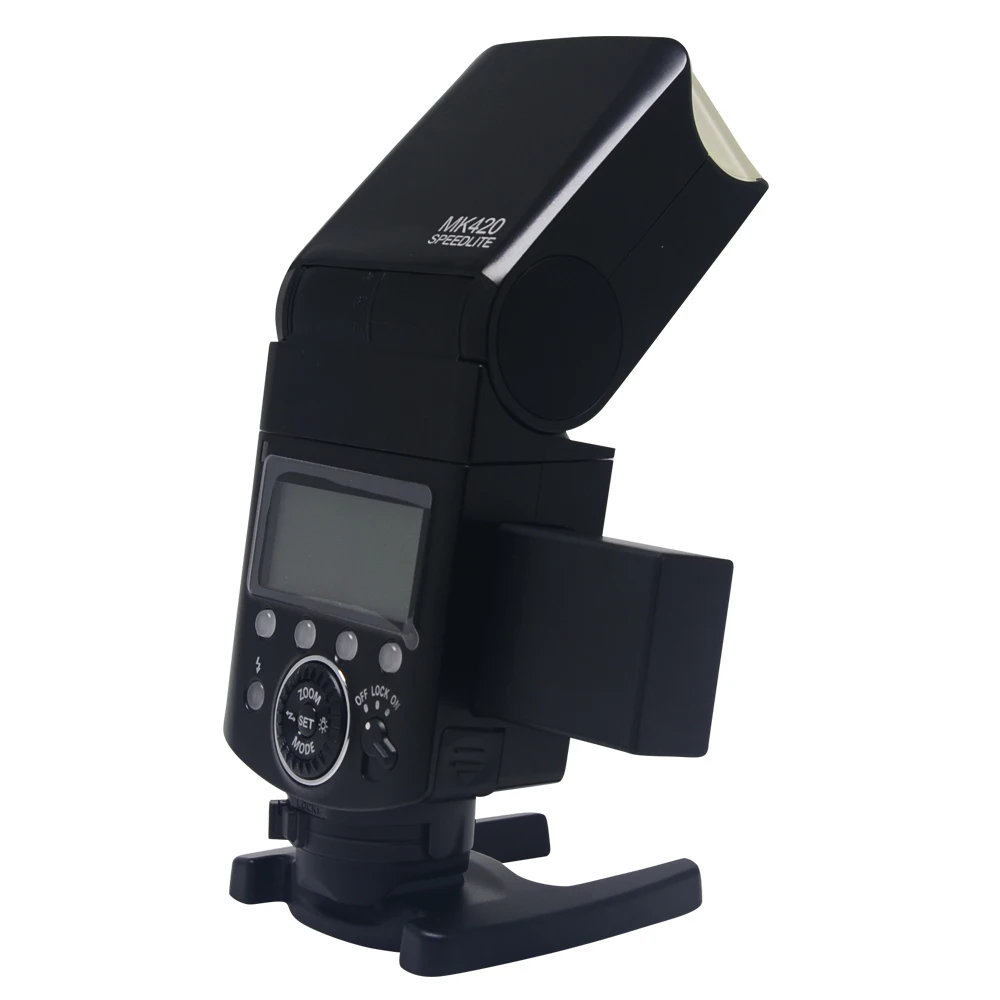 Meike MK-420F lcd многофункциональная долговечная Литиевая Батарея Вспышка Speedlite для цифровой камеры Fuji