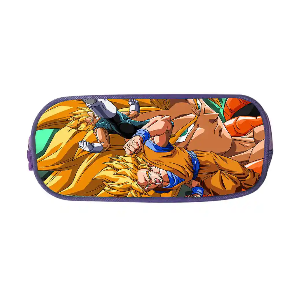 Dragon Ball Супер Саян Гоку галактика косметички для девочек мальчиков пеналы школьные принадлежности для детей Дети студентов РУЧКА КОРОБКА - Цвет: V