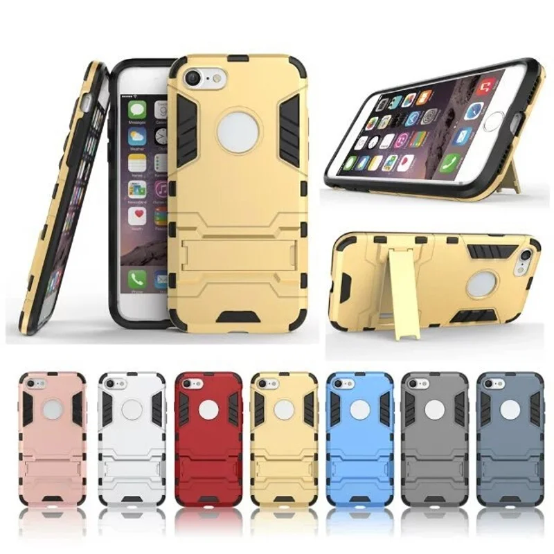 

Case For iPhone 7 8 6S 6 7 Plus X XR XS Max Armor Hybrid Silicone Hard Case For iPhone XS 8 Plus 6S 5 5S SE 6Plus Iron Man Case