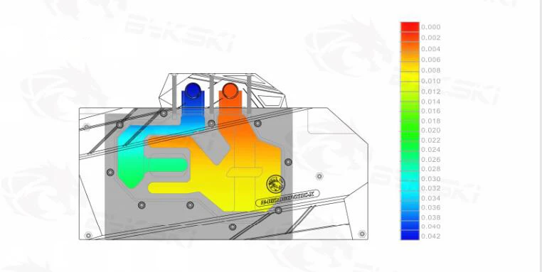 Bykski водного блока использовать для Красочные iGame RTX2070/2080 вулкан X OC/полное покрытие медный радиаторный блок/RGB светильник