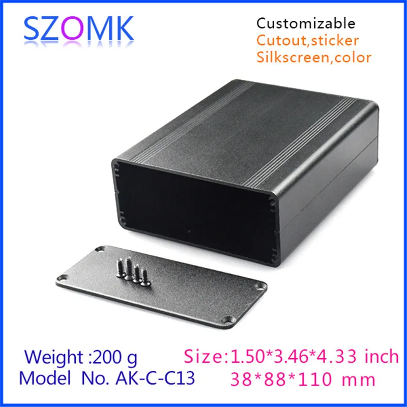 szomk aluminum box for electronic project aluminum extrusion case anodized aluminum enclosure die cast junction ox extruded aluminum project box  (3).jpg
